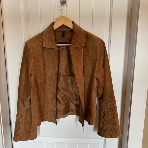 Suede Jacket ladies size M - Picture 1 of 3